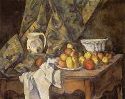 Paul Cezanne Still Life with Apples and Peaches France oil painting artist